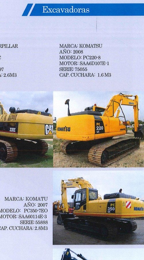 Excavadoras American Contratistas Generales