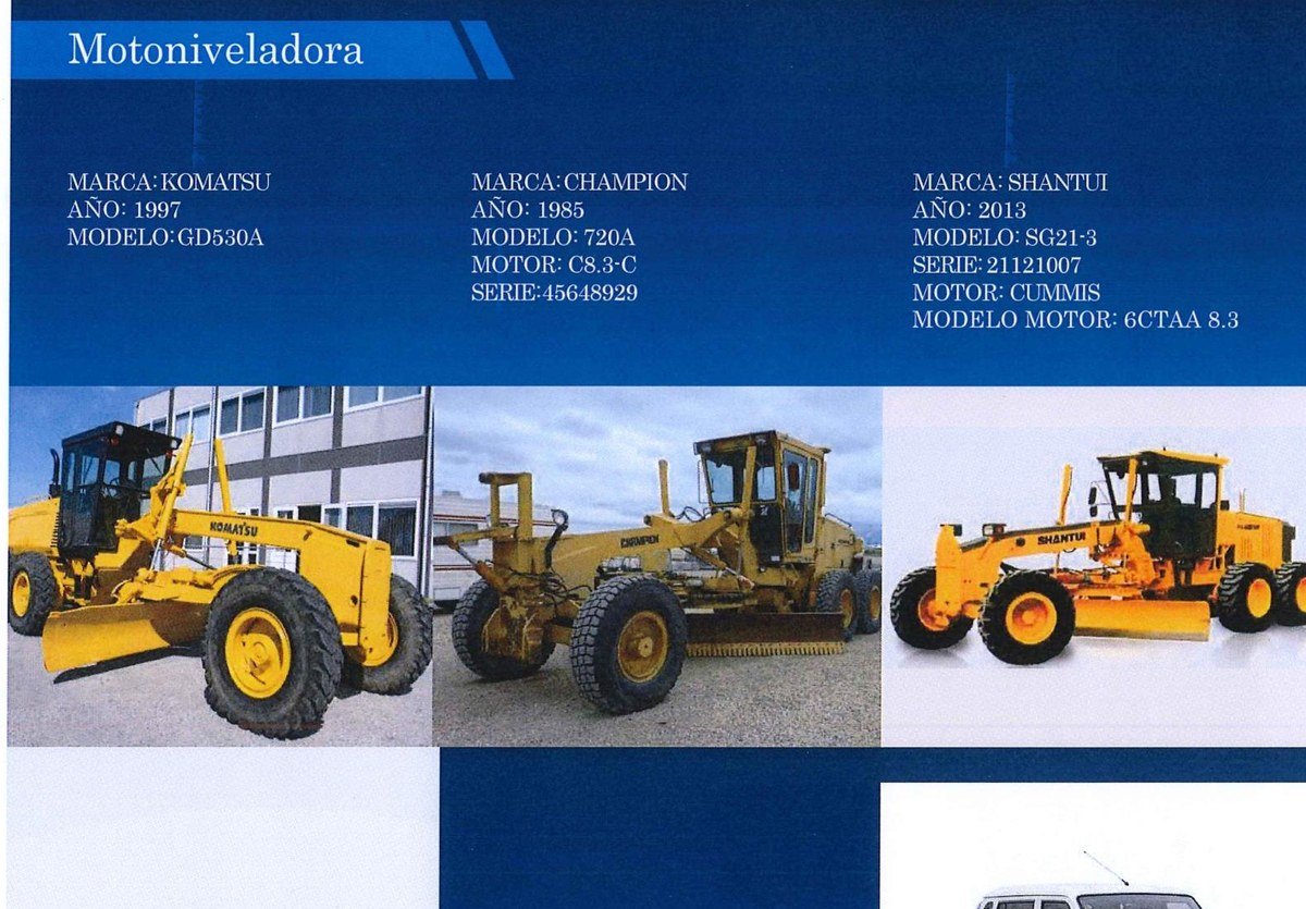 Motoniveladora American Contratistas Generales